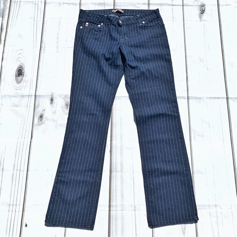 ☀️4/25 Makers of True Originals Pinstripe Jeans - Picture 13 of 13